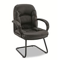 Picture of Sled Base Guest Visitor Arm Chair with Lumbar