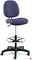 Picture of Mid Back Armless Office Task Footring Stool Chair