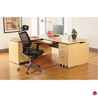 Picture of 72" L Shape Home Office Desk Computer Workstation