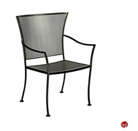 Picture of GRID Outdoor Wrought Iron Dining Arm Chair