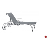 Picture of GRID Outdoor Wrought Iron Adjustable Chaise Lounge