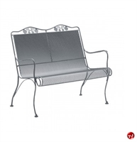 Picture of GRID Outdoor Wrought Iron 2 Seat Loveseat Chair