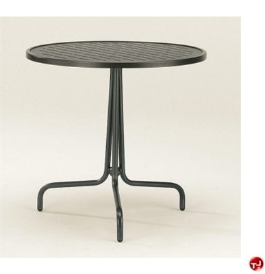 Picture of GRID Outdoor Wrough Iron 30" Round Dining Table