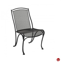 Picture of GRID Outdoor Wrought Iron Armless Dining Chair