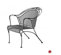 Picture of GRID Outdoor Wrought Iron Dining Arm Chair