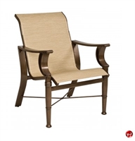Picture of GRID Outdoor Aluminum Sling Dining Arm Chair