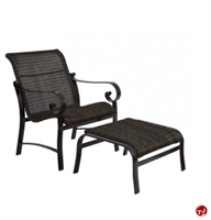 Picture of GRID Outdoor Aluminum Lounge Arm with Ottoman