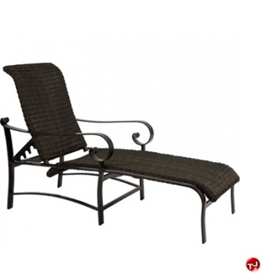 Picture of GRID Outdoor Aluminum Woven Adjustable Chaise Lounge