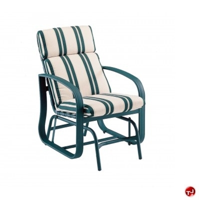 Picture of GRID Outdoor Aluminum Thick Padded Glider Chair