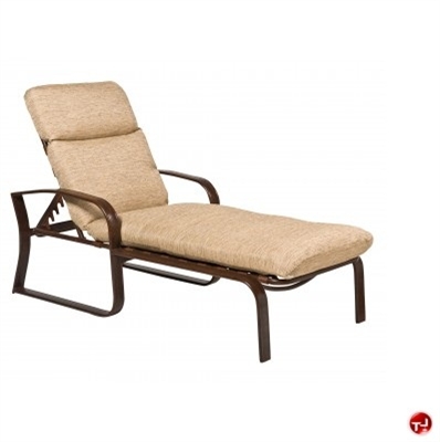 Picture of GRID Outdoor Aluminum Thick Cushion Adjustable Chaise Lounge