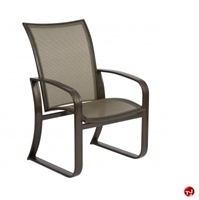 Picture of GRID Outdoor Aluminum Mesh Dining Arm Chair