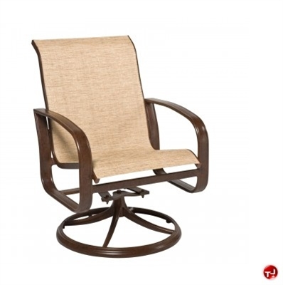 Picture of GRID Outdoor Aluminum Swivel Rocker Sling Chair