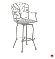 Picture of GRID Outdoor Aluminum Swivel Barstool Chair