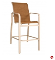 Picture of GRID Outdoor Aluminum Barstool Arm Chair