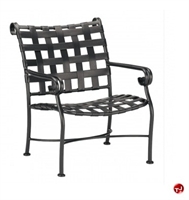 Picture of GRID Outdoor Aluminum Dining Arm Strap Chair