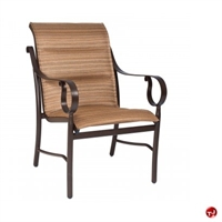Picture of GRID Outdoor Aluminum Dining Padded Chair