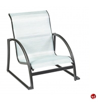 Picture of GRID Outdoor Aluminum Stacking Sand Sling Arm Chair