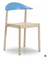 Picture of ICF Monza Contemporary Armless Wood Stacking Dining Chair