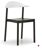 Picture of ICF Monza Contemporary Armless Wood Stacking Dining Chair