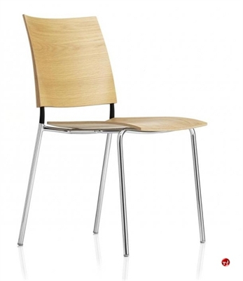 Picture of ICF Spira Contemporary Armless Wood Stack Chair