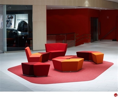 Picture of ICF Area Reception Lounge Modular Bench Seating