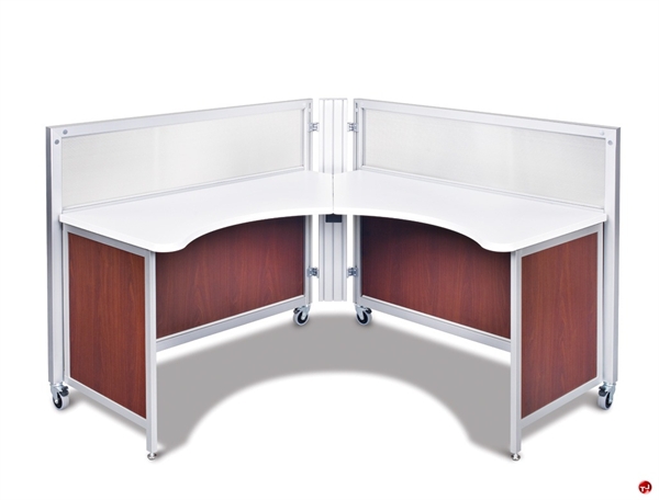 Portable l shaped desk deals