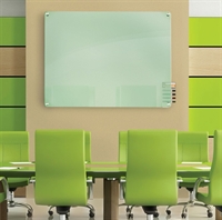 Picture of Contemporary Glass 3' x 4' Dry Erase Magnetic Whiteboard