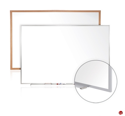 Picture of 4' x 4' Dry Erase Magentic Aluminum Trim Whiteboard