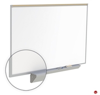 Picture of 4' x 6' Dry Erase Magentic Aluminum Trim Markerboard with Maprail