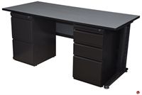Picture of Marino 30" x 66" Training Table with 2 Filing Pedestals