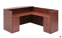 Picture of Marino 72" L Shape Reception Desk Workstation