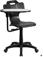 Picture of Brato Poly Shell Swivel Task Tablet Arm Chair