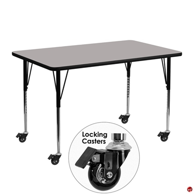 Picture of Brato 24" x 48" Height Adjustable Mobile Activity Table