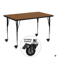 Picture of Brato 24" x 48" Height Adjustable Mobile Activity Table