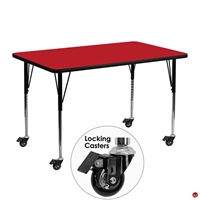 Picture of Brato 24" x 48" Height Adjustable Mobile Activity Table