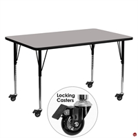 Picture of Brato 24" x 60" Height Adjustable Mobile Activity Table