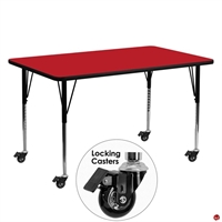 Picture of Brato 24" x 60" Height Adjustable Mobile Activity Table