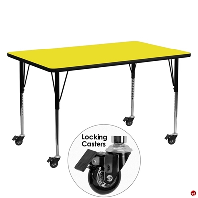 Picture of Brato 24" x 60" Height Adjustable Mobile Activity Table