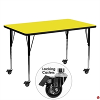 Picture of Brato 30" x 60" Height Adjustable Mobile Activity Table