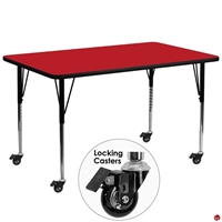 Picture of Brato 30" x 72" Height Adjustable Mobile Activity Table