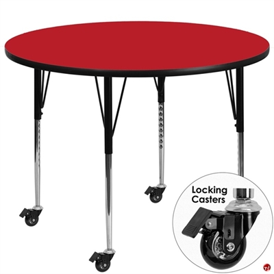 Picture of Brato 42" Round Height Adjustable Mobile Activity Table