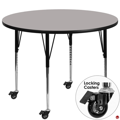 Picture of Brato 48" Round Height Adjustable Mobile Activity Table