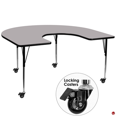 Picture of Brato U Shape Height Adjustable Mobile Activity Table