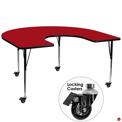 Picture of Brato U Shape Height Adjustable Mobile Activity Table