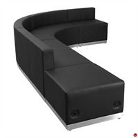 Picture of Brato Contemporary Lobby Lounge Modular Curve Bench Seating