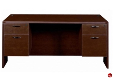 Picture of 30" x 60" Double Pedestal Office Desk Workstation