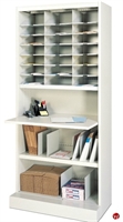 Picture of STROY Mail Sorter Metal Cabinet with Desk Worksurface