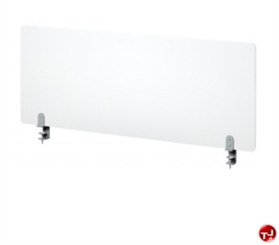The Office Leader Optra Desk Mounted Privacy Divider Screen