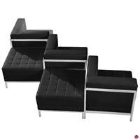 Picture of BRATO Modular Reception Lounge Curve Bench Seating
