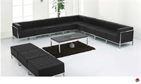 Picture of BRATO L Shape Modular Lounge Reception Bench Seating